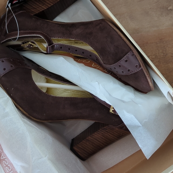 FINAL SALE🆕🌿GIORGIO GALASSI ITALIAN SUEDE PUMPS🌿 - Picture 6 of 16